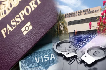 கட்டுநாயக்க விமான நிலையத்தில் ஒரே குடும்பத்தைச் சேர்ந்த நால்வர் கைது