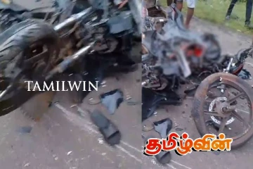 மோட்டார் சைக்கிள் விபத்தில் இரு இளைஞர்கள் பலி : ஒருவர் படுகாயம்