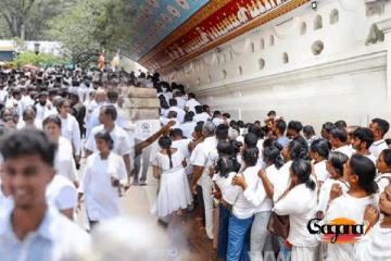 පෝලිම්වල ලක්‍ෂ 10ක් හිටියත් දළදා වැන්දේ මෙච්චරයි