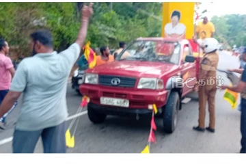 திலீபனின் ஊர்தியை அடித்து நொறுக்கிய காடையர்கள்! தமிழ் எம்.பி மீது வெறித் தாக்குதல் (காணொளி)