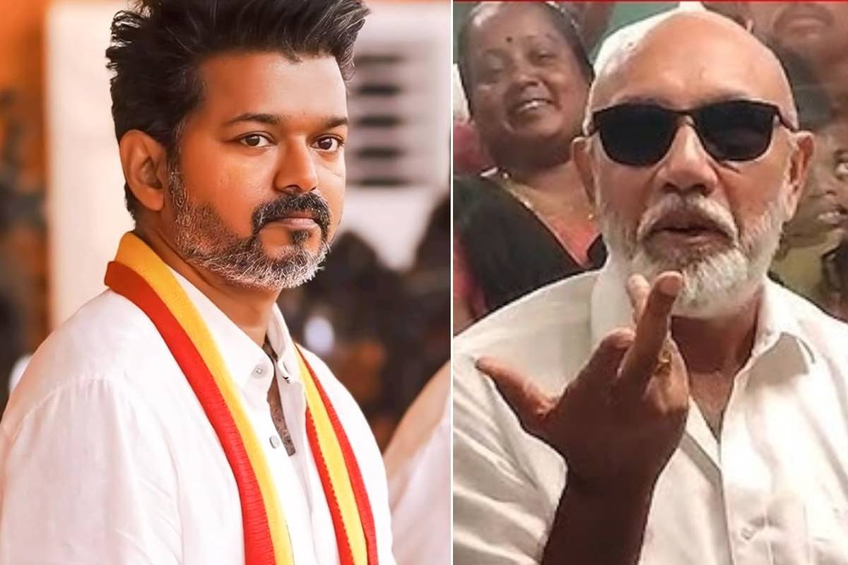விஜய்யை மோசமாக விமர்சித்த சத்யராஜ்! மகன் சிபிராஜ் கொடுத்த நெத்தியடி பதில் வைரல் | Sibi Angry Reply To Father Sathyaraj For Tvk Vijay