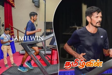 கடற்படை அதிகாரியின் கின்னஸ் சாதனை