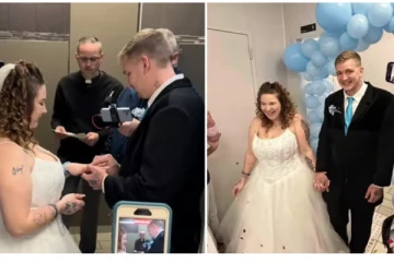 அமெரிக்காவில் இந்த இடத்திலும் திருமணம் நடக்குமா? வைரலாகும் புகைப்படம்