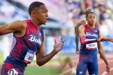 அமெரிக்க வரலாற்றில் சாதனை படைத்த இளவயது மெய்வல்லுநர்