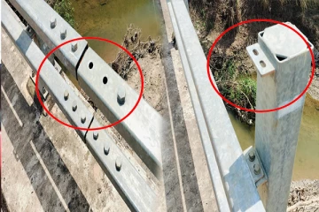 விசமிகளால் திருடப்படும் திருகோணமலை - வானாறு பாலத்தின் இரும்பு கம்பிகள்