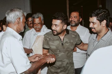 ஜெய் பீம் படம் பார்த்து நடிகர் சூர்யாவையும், இயக்குநரையும் மனதார பாராட்டிய  தோழர் நல்லக்கண்ணு