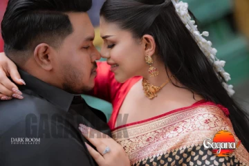 අම්මෝ..අලුත බැන්ද ජෝඩුවගේ පොටෝශුට් එක බුකියම කැළබෙයි [PHOTO]