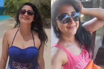 நீச்சல் உடையில் எதிர்நீச்சல் நடிகை கனிகா!! ஷாக்காகும் ரசிகர்கள்..