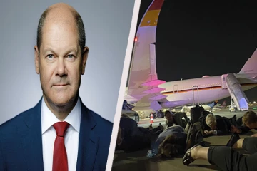 ஹமாஸ் நடத்திய திடீர் தாக்குதல்: இஸ்ரேல் தரையில் பதுங்கிய ஜேர்மன் பிரதமர்