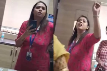 கன்னடத்தில் ஒரு போதும் பேச மாட்டேன்; எஸ்பிஐ ஊழியர் கொதிப்பு - வீடியோ வைரல்