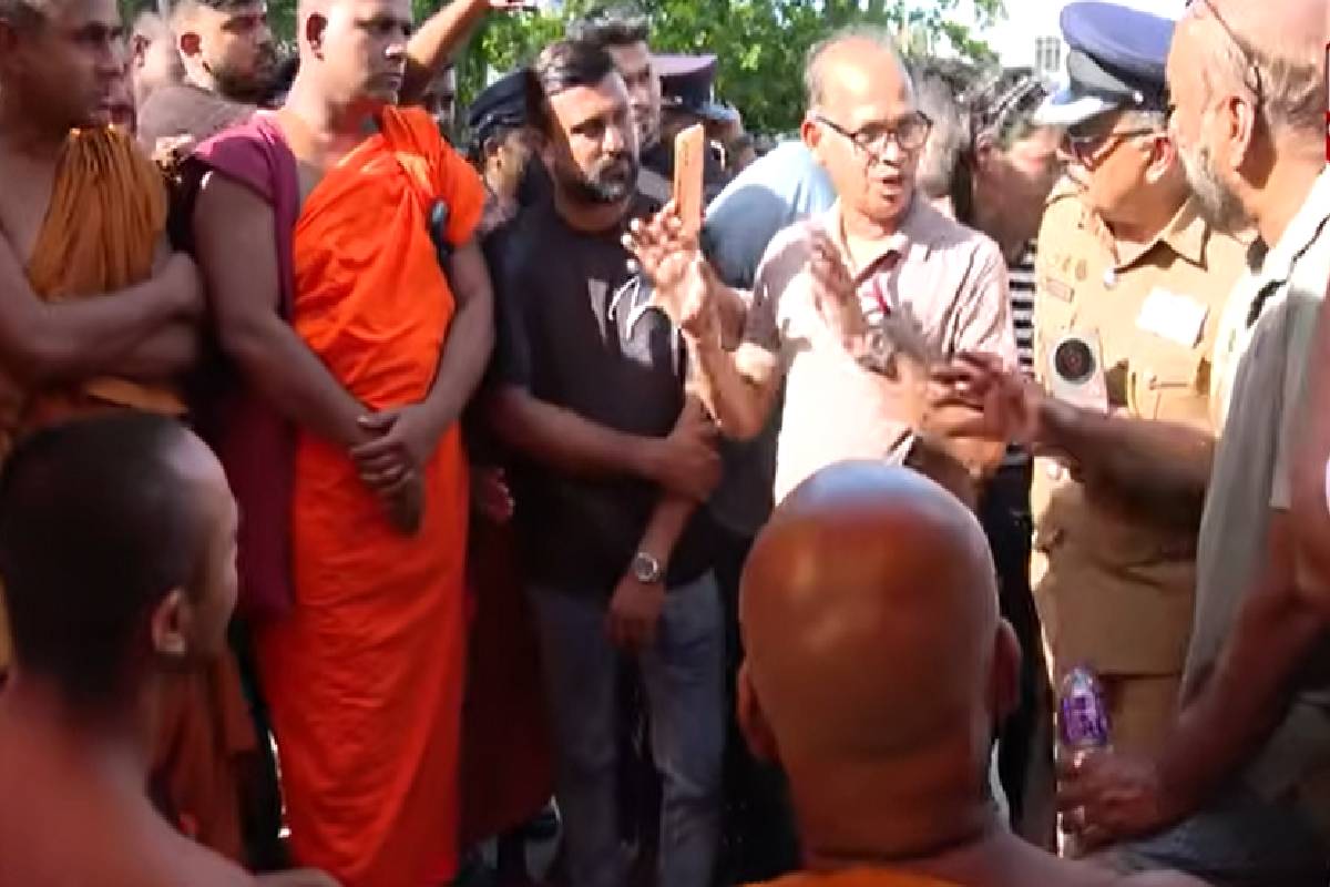 கொழும்பு விஹாரமகாதேவி பூங்காவில் மீண்டும் பதற்றம் | Tension At Viharamahadevi Park In Colombo