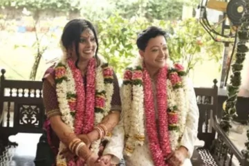 வெளிநாட்டில் தோழியை மணந்த தமிழ்ப்பெண்! வைரலாகும் புகைப்படங்கள்