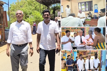 வழக்கை தொடர்ந்து கோணேஸ்வரர் ஆலயத்தில் பூஜை வழிபாடுகளில் ஈடுபட்ட சுமந்திரன்