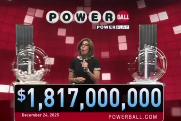 கூரையை பிய்த்து கொட்டிய அதிஸ்டம்; ஒரே நாளில் கோடீஸ்வரரான நபர்! தலை சுற்ற வைக்கும் தொகை | Lucky Powerball Wins 18 Billion Jackpot Christmas