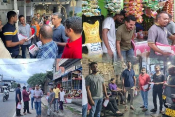 அம்பாறையில் தேசிய மக்கள் சக்தியினரால் துண்டுப் பிரசுரம் விநியோகம்