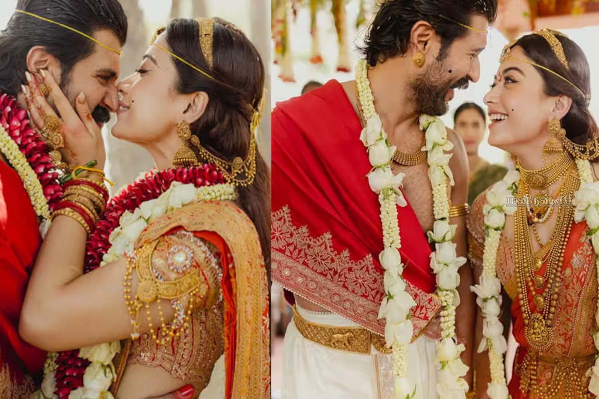 கூட்டத்தில் சிக்கிய ராஷ்மிகா... விஜய் தேவகொண்டா எப்படி பாதுகாத்திருக்கார்னு பாருங்க | Vijay Devarakonda Protect Rashmika Fans கூட்டத்தில் சிக்கிய ராஷ்மிகா... விஜய் தேவகொண்டா எப்படி பாதுகாத்திருக்கார்னு பாருங்க | Vijay Devarakonda Protect Rashmika Fans