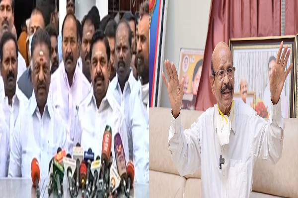 பாஜக குறித்து பொன்னையன் சொன்னது அவரது தனிப்பட்ட கருத்து  : விளக்கம் கொடுத்த ஓ.பி.எஸ், இ.பி.எஸ் | Ponnaiyans Opinion On Bjp Own Opinion Ops Eps