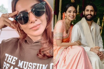 நாக சைதன்யா நிச்சயதார்த்தம்.. சமந்தா அதிரடியாக போட்ட பதிவு வைரல்! விரலை கவனிங்க