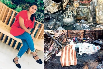 සුරූපී පෙම්වතියට ගිනිතැබූ තරුණයාත් පෙම්වතිය බඳාගෙනම මිය ගිය හැටි..ගින්න මැදදි සිදු වූ දේ..සියල්ල හෙළිවෙයි.(PHOTOS)