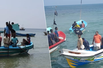 முல்லைத்தீவு கடலில் இருந்து தொழிலுக்கு சென்ற இரு கடற்தொழிலாளர்கள் மாயம்