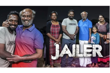 குடும்பத்துடன் சூப்பர்ஸ்டார் ரஜினியை சந்தித்த ரோபோ ஷங்கர்