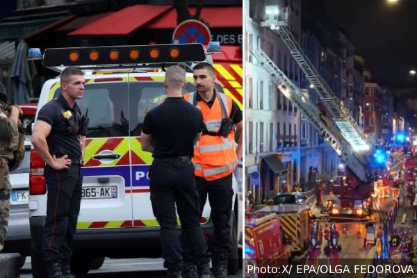 பாரிஸில் இரவு விருந்தின் போது இடிந்து விழுந்த கட்டிடம்: 20 பேர் வரை படுகாயம் | Floor Collapse In Paris 20 Injured