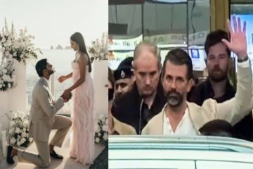 திருமணத்திற்காக இந்தியா வந்துள்ள டிரம்ப் மகன், ஜெனிபர் லோபஸ் - யார் இந்த நேத்ரா மந்தேனா?