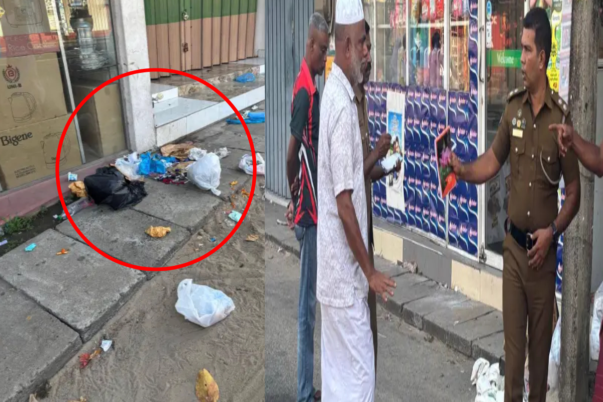 வீதியில் குப்பைகளை வீசிய வர்த்தகர்கள் மீது வழக்கு | Kattankudy Merchants Threw Garbage On The Street வீதியில் குப்பைகளை வீசிய வர்த்தகர்கள் மீது வழக்கு | Kattankudy Merchants Threw Garbage On The Street