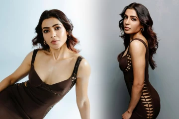 மாடர்ன் உடையில் கிளாமர் லுக்கில் நடிகை சமந்தா.. லேட்டஸ்ட் போட்டோஷூட்