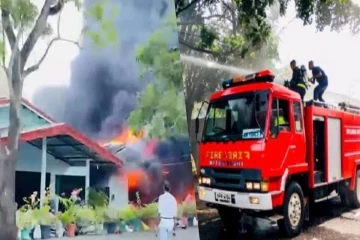 அதிகாலை ஏற்பட்ட அனர்த்தம்! ஆடைத்தொழிற்சாலையில் தீ விபத்தில் 15 பேர் வைத்தியசாலையில் அனுமதி