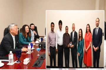 தேசிய மக்கள் சக்தியை சந்தித்த ஐக்கிய அமெரிக்காவின் உதவிச் செயலாளர் டொனல்ட் லூ