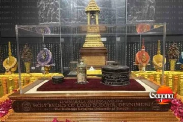 පිං සිතින් ඇරඹුනු දෙව්නිමෝරී සවර්ඥ ධාතු ප්‍රදර්ශනය සාර්ථකව අවසන්