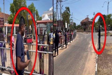 வலிந்து காணாமல் ஆக்கப்பட்டவர்களின் உறவினர்கள் கவனயீர்ப்பு போராட்டம்! புகைப்படம் எடுத்து அச்சுறுத்திய புலனாய்வாளர்