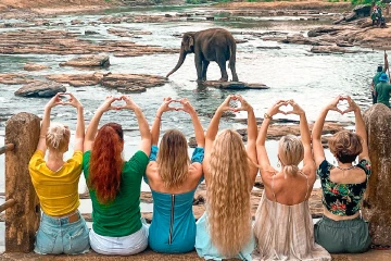 අවුරුදු මාසේ මුල් දින 15 ලංකාවට සුබෙන් සුබයි - ලක්ෂ අටකට වඩා ලංකාව හොයන් ඇවිත්