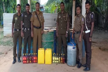 யாழில் எரிபொருளை பதுக்கி வைத்து விற்பனை செய்த நபர் கைது