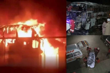 குழந்தைகள் உட்பட 18 பேர் உடல்கருகி பலி! வெள்ள பாதிப்பில் தப்பித்தவர்களுக்கு நேர்ந்த சோகம்