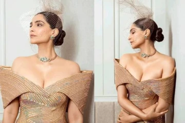 இளவரசி போல் காட்சியளிக்கும் நடிகை சோனம் கபூர்.. என்ன அழகு?