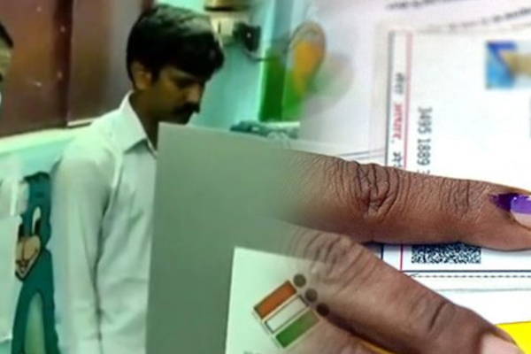 விருதுநகரில் வாக்குப்பதிவு நிறுத்தம் - எந்த பட்டனை அழுத்தினாலும் பாஜகவுக்கு விழும் ஓட்டு- மக்கள் அதிர்ச்சி | Polling Stop Virudhunagar Vote Bjp Button People