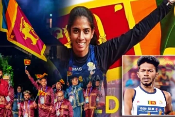 ஆசிய பரா விளையாட்டுப் போட்டியில் இலங்கைக்கு இரு தங்கப் பதக்கங்கள்