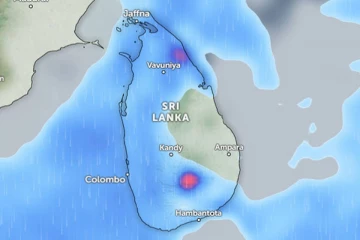 ඉදිරි පැය 36 සඳහා කාලගුණ අනාවැකිය නිකුත් වෙයි - ප්‍රදේශ කිහිපයකට වැසි තවත් තැනකට තද සුළං