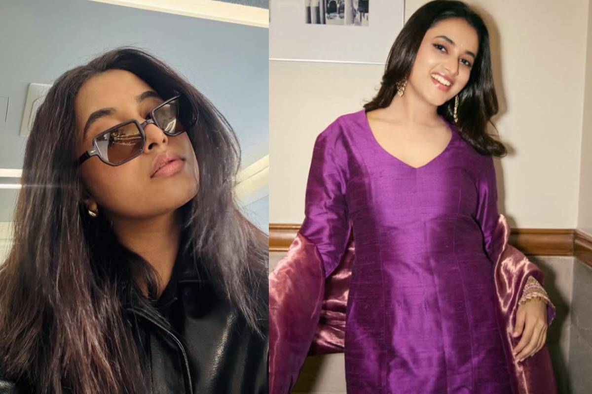 டிரான்ஸ்பெரண்ட் சேலையில் மயக்கும் நடிகை பிரியங்கா மோகன்!! புகைப்படங்கள்.. | After Made In Korea Priyanka Mohan Photoshoot Post