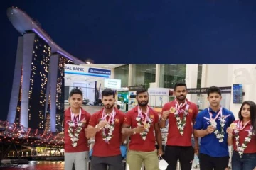 பிரபல நாடொன்றில் பதக்கங்களை வென்று அசத்திய இலங்கை வீரர்கள்! (Photos)