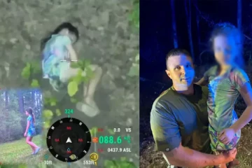 தூக்கத்தில் நடந்து காட்டுக்குள் சென்று படுத்துக்கொண்ட சிறுமி; என்ன நடந்தது? அதிர்ச்சி வீடியோ!