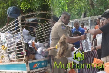 கல்முனையில் வெள்ளப் பாதிப்பிற்குள்ளான மக்களுக்கு உலர் உணவுப்பொதிகள் வழங்கி வைப்பு