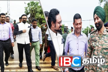 பரந்தன் - முல்லைத்தீவு பாலத்தின் புனரமைப்பை நேரில் சென்று பார்வையிட்ட இந்திய துணைத்தூதுவர்
