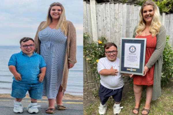 உயரத்தை பார்க்காமல் மனதைப் பார்த்து காதலித்த பிரித்தானிய ஜோடி - உலக கின்னஸ் சாதனை | World