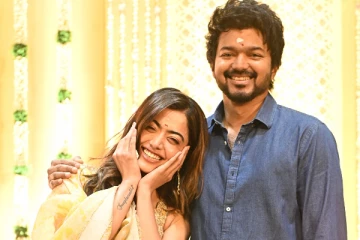 வாரிசு பட ஷூட்டிங்கில் இருந்து நடிகை ராஷ்மிகா மந்தனா வெளியிட்ட போட்டோ!