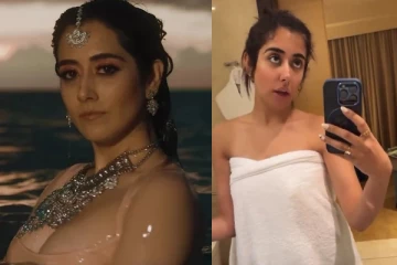 வெறும் டவல் மட்டும் தான்.. அப்படியொரு வீடியோவை வெளியிட்ட பிரபல பாடகி ஜோனிடா