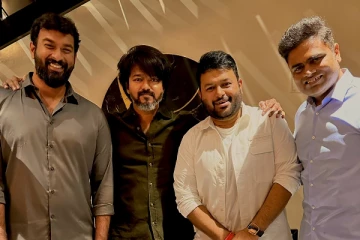 வாரிசு வெற்றியை கொண்டாடிய விஜய்.. வெளிவந்த பார்ட்டி புகைப்படங்கள்