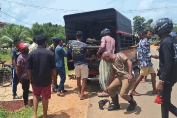 முல்லைத்தீவு விபத்தில் இளைஞர் இருவர் மருத்துவமனையில்